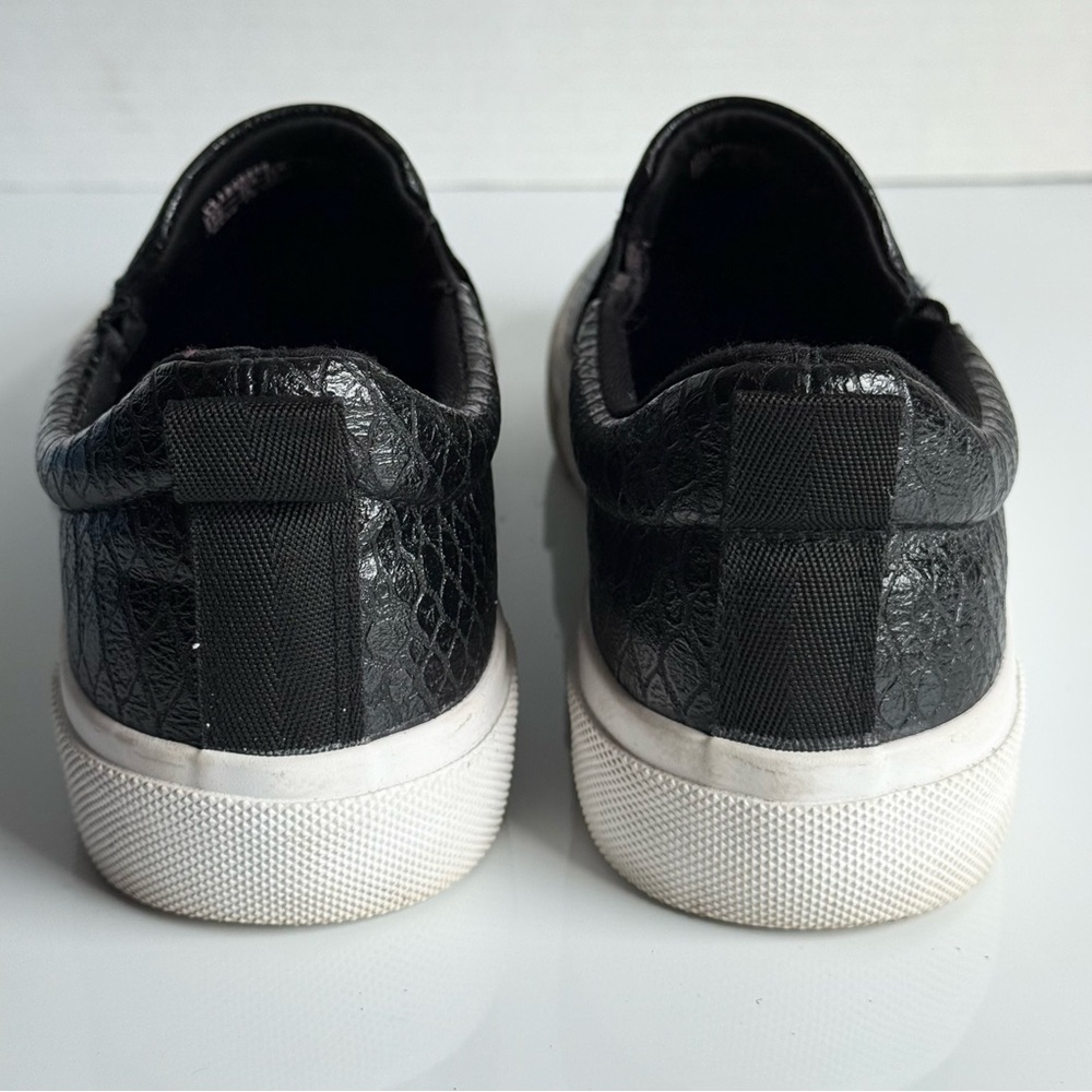 Jenn Ardor Black and White Loafers Sleek Slip-On Design Size 8 - Picture 7 of 12